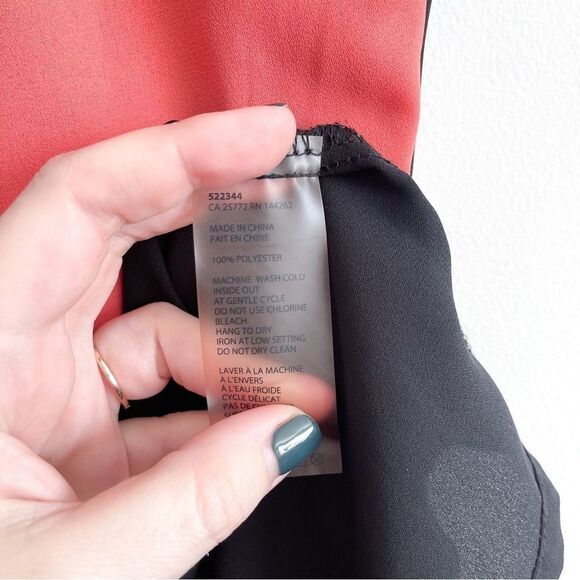 Dex Pink Black Fit & Flare Mini Dress Animal Print Back Zip Lined Women's S - Picture 4 of 7